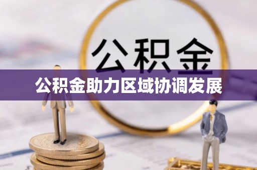 普湾新区公积金助力区域协调发展