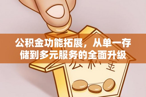 普湾新区公积金功能拓展，从单一存储到多元服务的全面升级