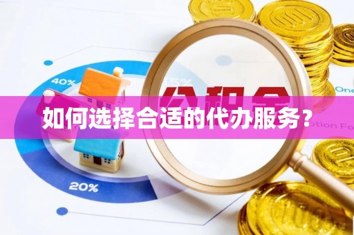 普湾新区如何选择合适的代办服务？