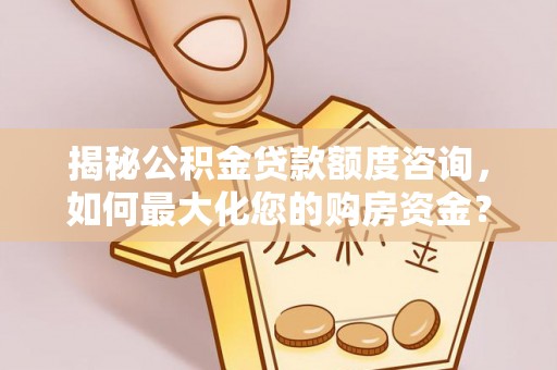 普湾新区揭秘公积金贷款额度咨询，如何最大化您的购房资金？
