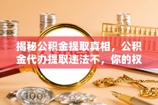 普湾新区揭秘公积金提取真相，公积金代办提取违法不，你的权益如何保障？