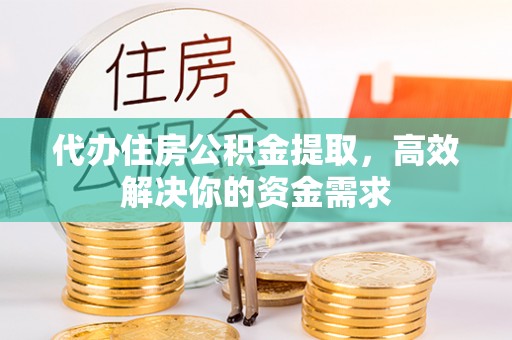 普湾新区代办住房公积金提取，高效解决你的资金需求